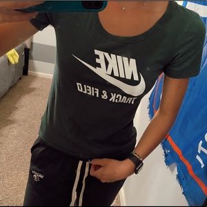 Nike track and field shirt size small